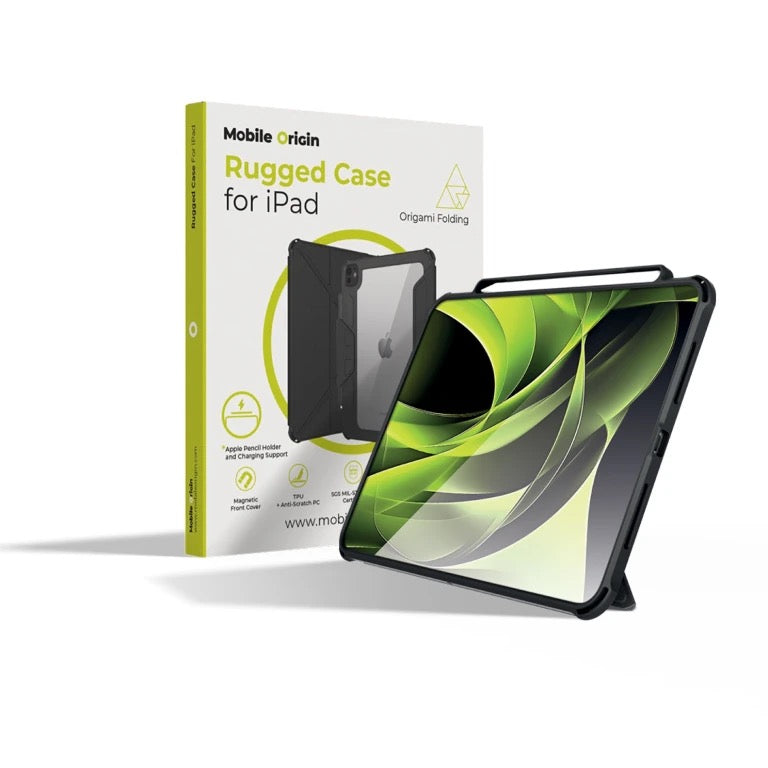 Pouzdro na iPad Pro 11" M4 Mobile Origin Rugged Case - černé - iSTYLE CZ