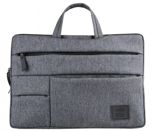 Brašna pro 15" MacBook UNIQ Cavalier - šedý - iSTYLE CZ