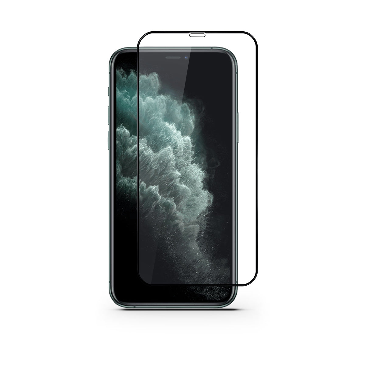 Ochranné sklo iSTYLE 3D+ GLASS iPhone XS Max / 11 Pro Max - černé - iSTYLE CZ