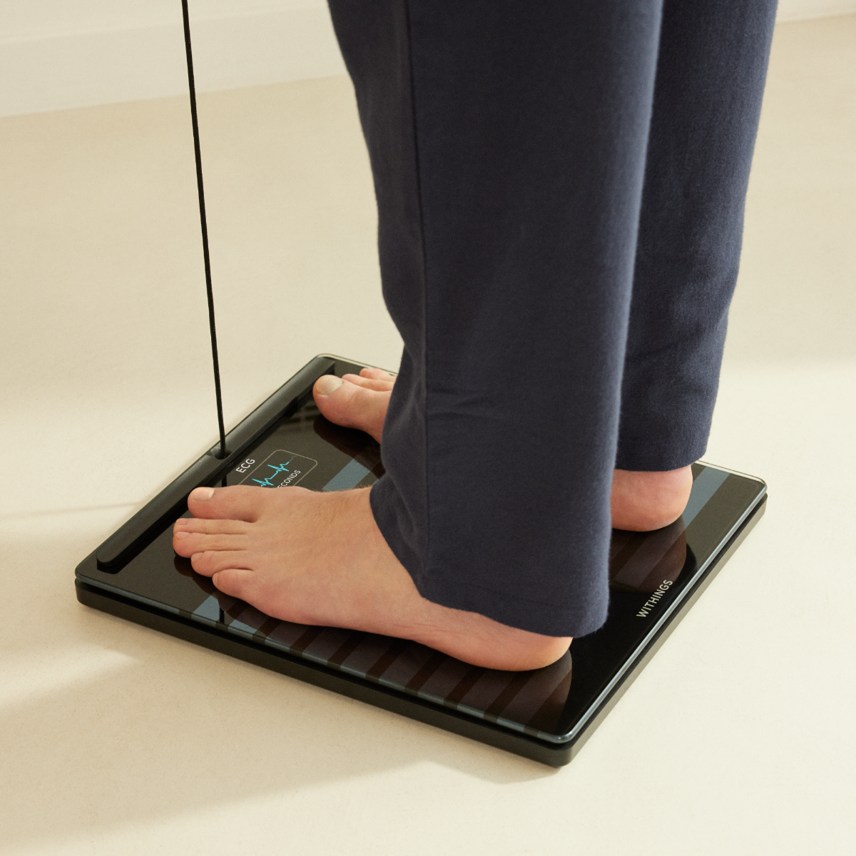 Chytrá zdravotní stanice Withings Body Scan - černá - iSTYLE CZ