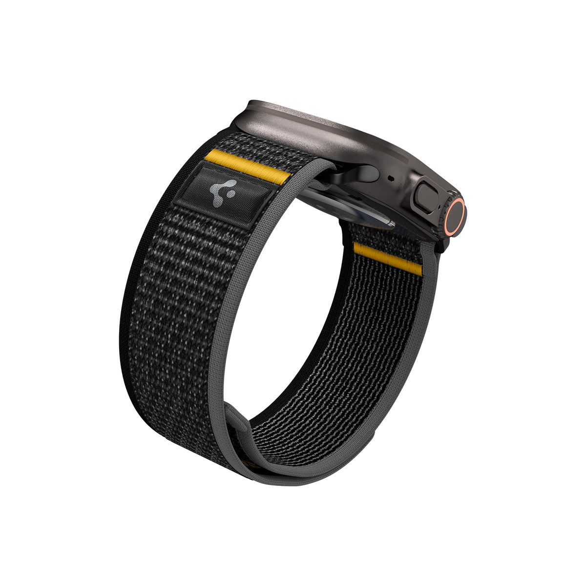 Řemínek pro Apple Watch 44mm/45mm/46mm/49mm Spigen Athlex Air Active Band - černý - iSTYLE CZ