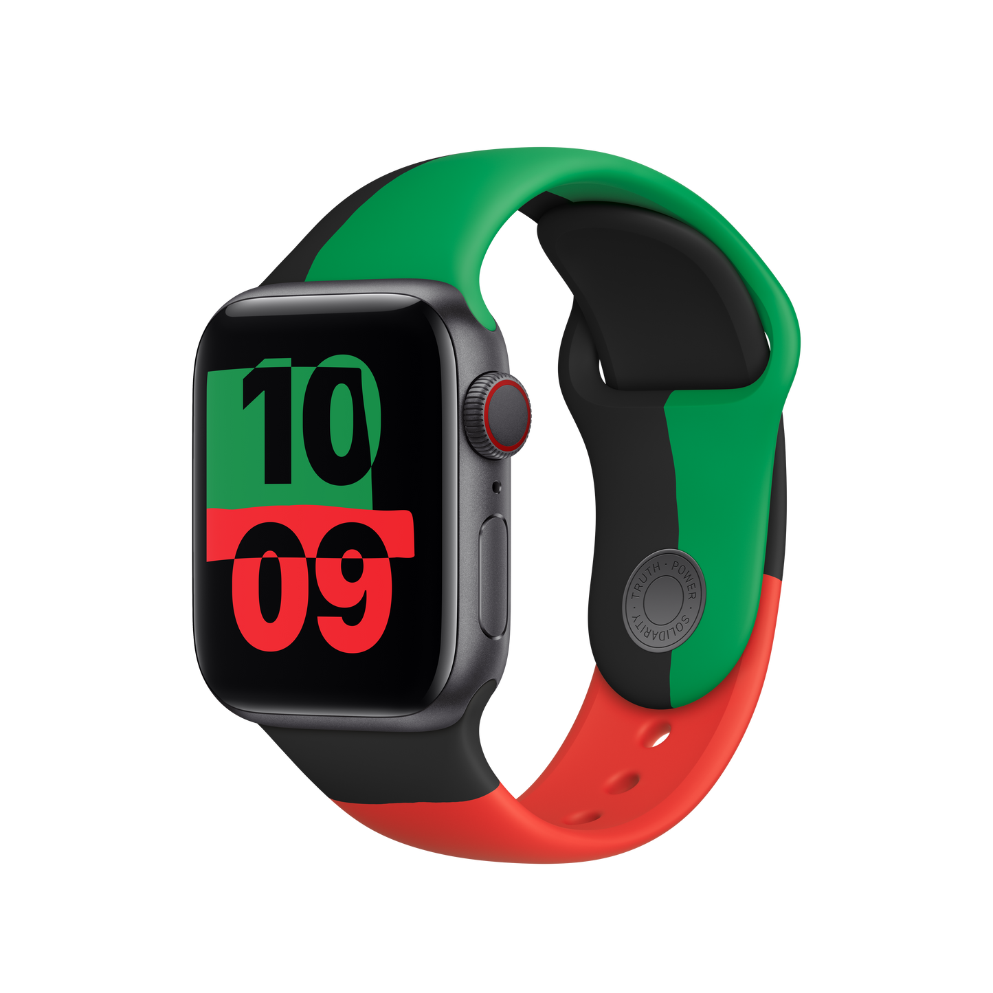Apple Watch 38/40/41 mm sportovní řemínek Black Unity – S/M - iSTYLE CZ