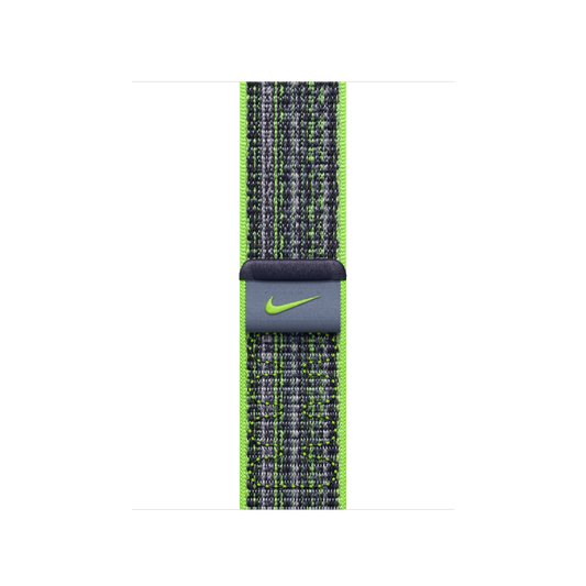 Apple Watch 38/40/41 mm jasně zelený / modrý provlékací sportovní řemínek Nike - iSTYLE CZ