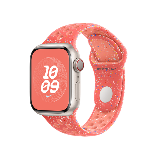 Apple Watch 38/40/41 mm žhavě oranžový sportovní řemínek Nike – M/L - iSTYLE CZ