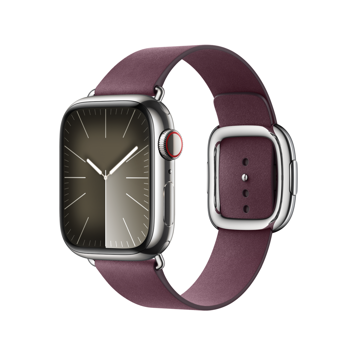 Apple Watch 38/40/41 mm Morušově rudý řemínek s moderní přezkou – malý - iSTYLE CZ