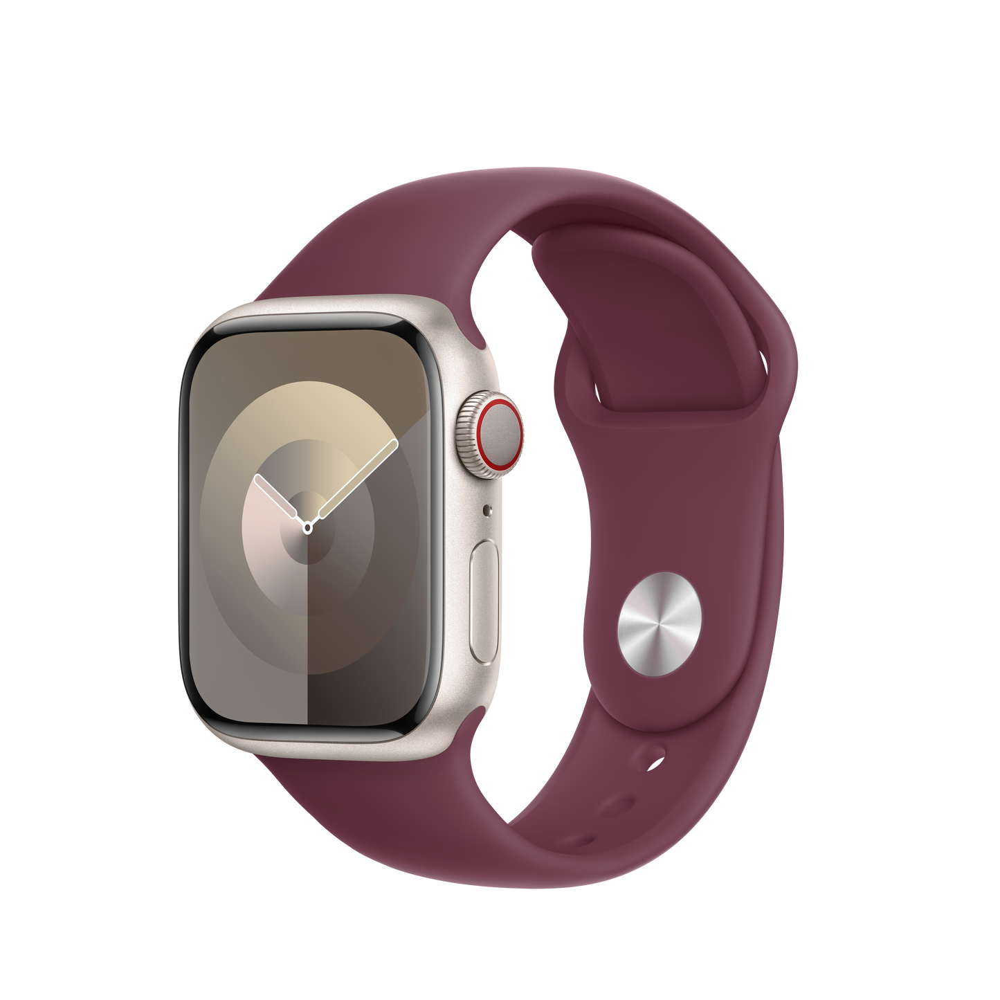 Apple Watch 38/40/41 mm morušově rudý sportovní řemínek – M/L - iSTYLE CZ