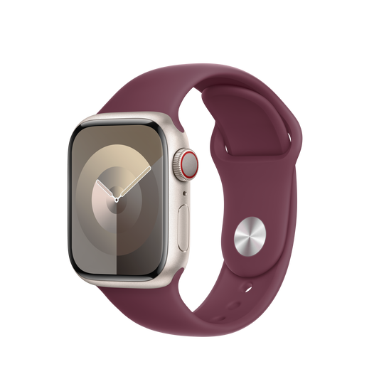 Apple Watch 38/40/41 mm morušově rudý sportovní řemínek – M/L - iSTYLE CZ