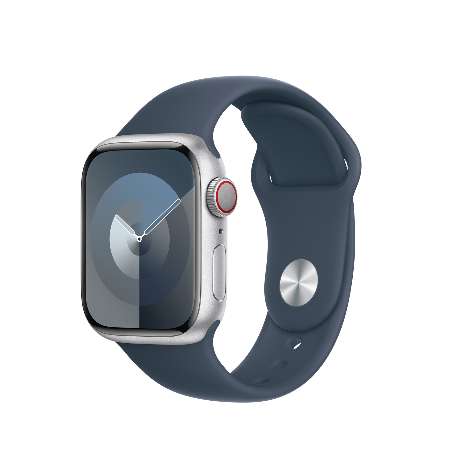 Apple Watch 38/40/41 mm bouřkově modrý sportovní řemínek – S/M - iSTYLE CZ