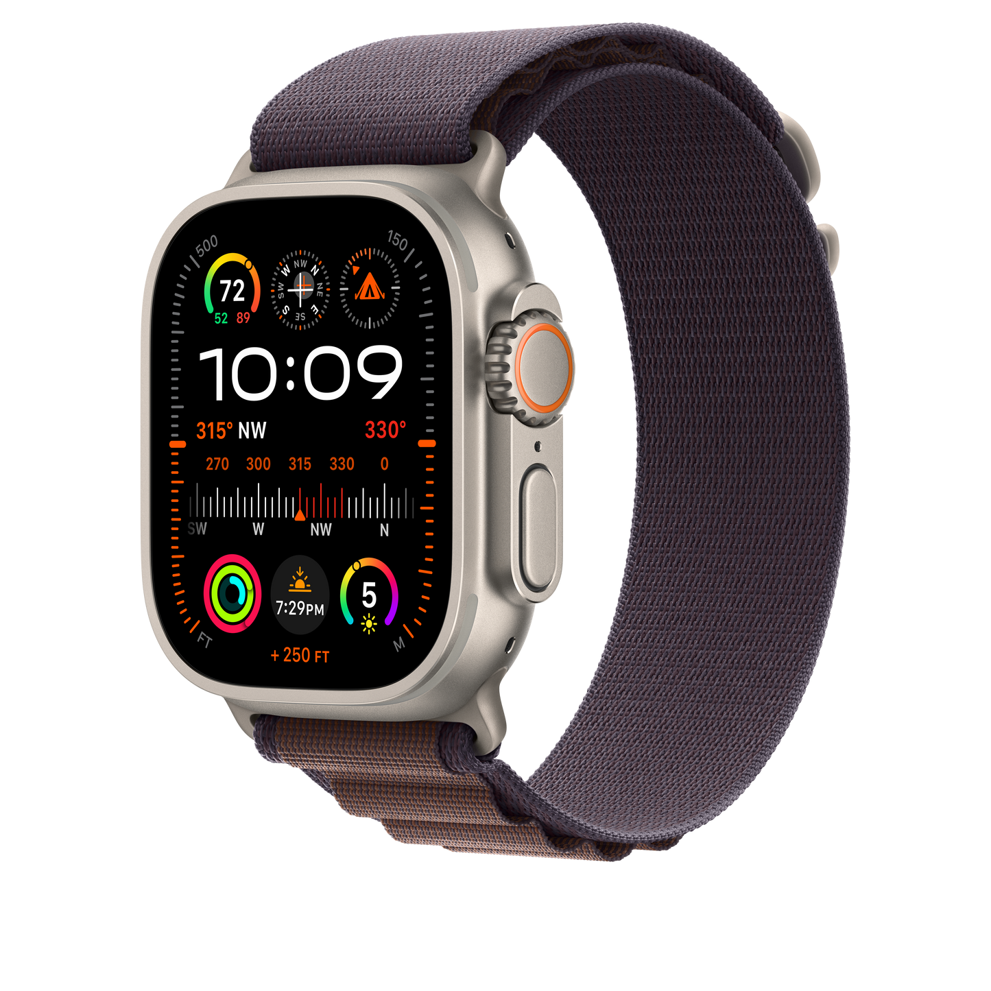 Apple Watch 44/45/49 mm indigový Alpský tah – střední - iSTYLE CZ