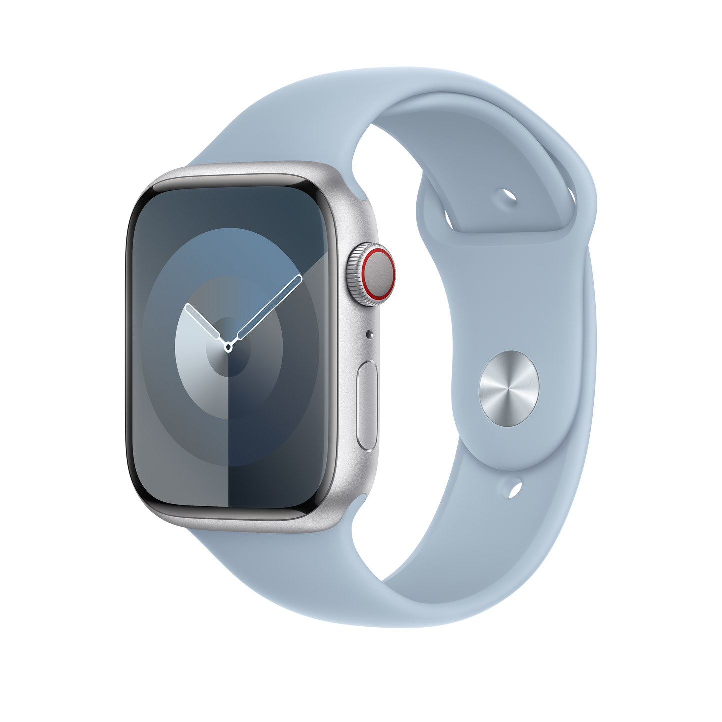 Apple 42/44/45/49mm světle modrý sportovní řemínek S/M - iSTYLE CZ