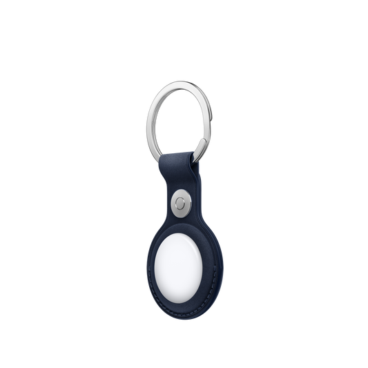 Apple klíčenka z tkaniny FineWoven na AirTag - temně modrá - iSTYLE CZ