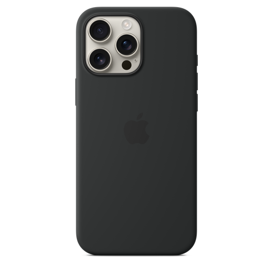 Apple silikonový kryt s MagSafe na iPhone 16 Pro Max - černý - iSTYLE CZ