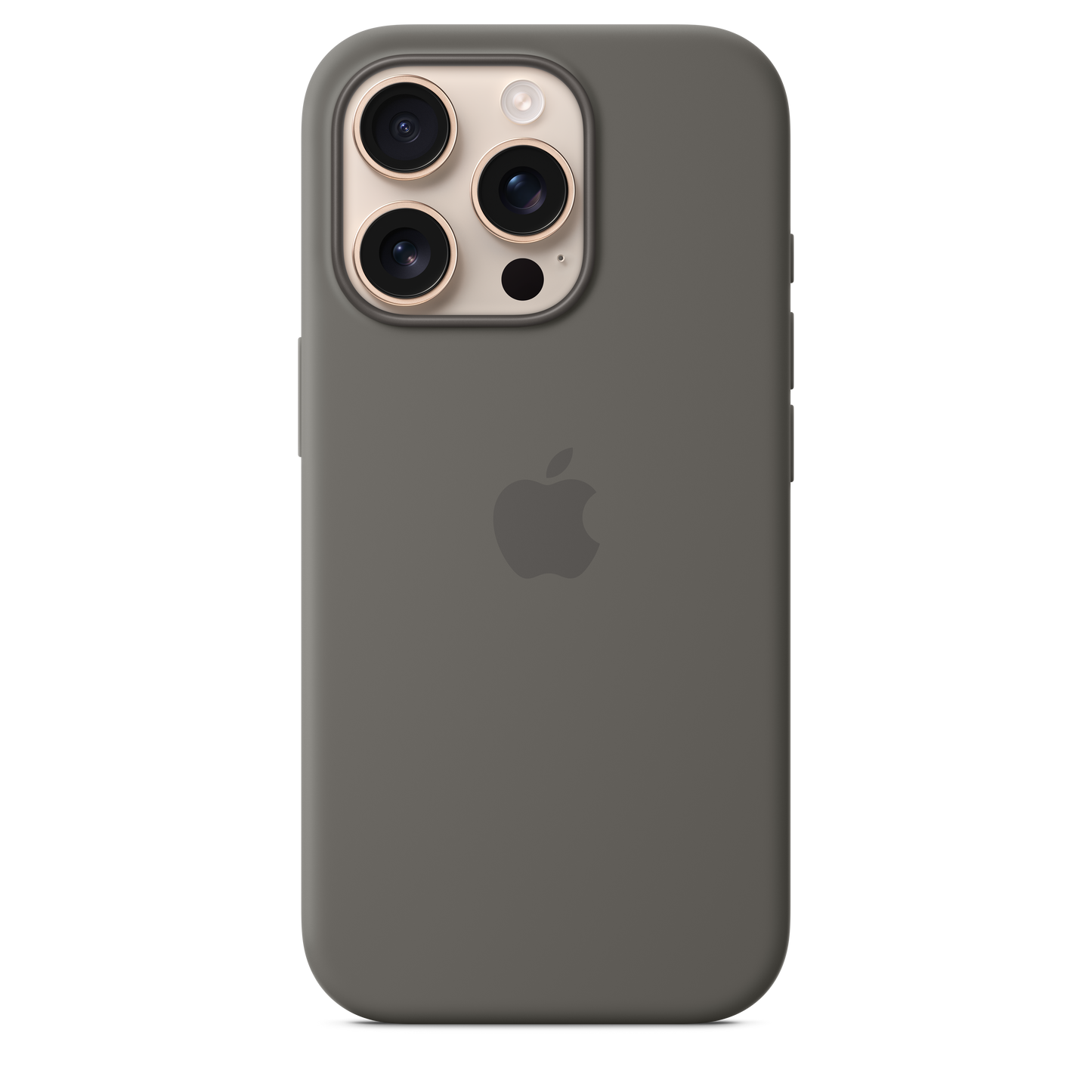 Apple silikonový kryt s MagSafe na iPhone 16 Pro - skálově šedý - iSTYLE CZ