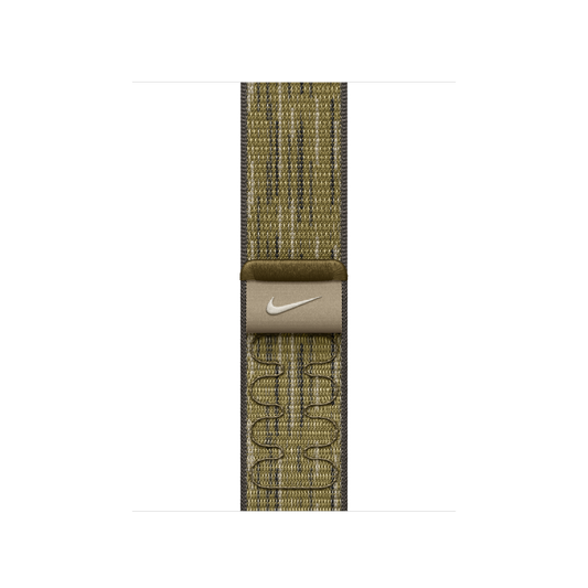 Apple Watch 38/40/41mm zeleno-šedý provlékací sportovní řemínek Nike - iSTYLE CZ