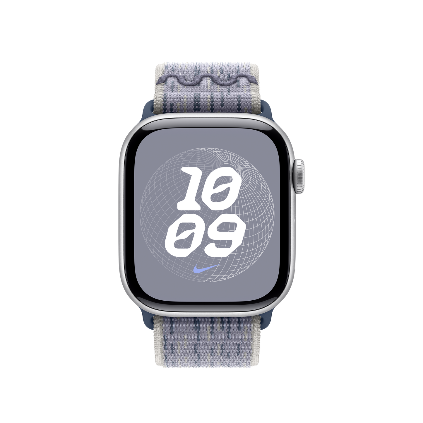 Apple Watch 38/40/41mm šedo-modrý provlékací sportovní řemínek Nike - iSTYLE CZ