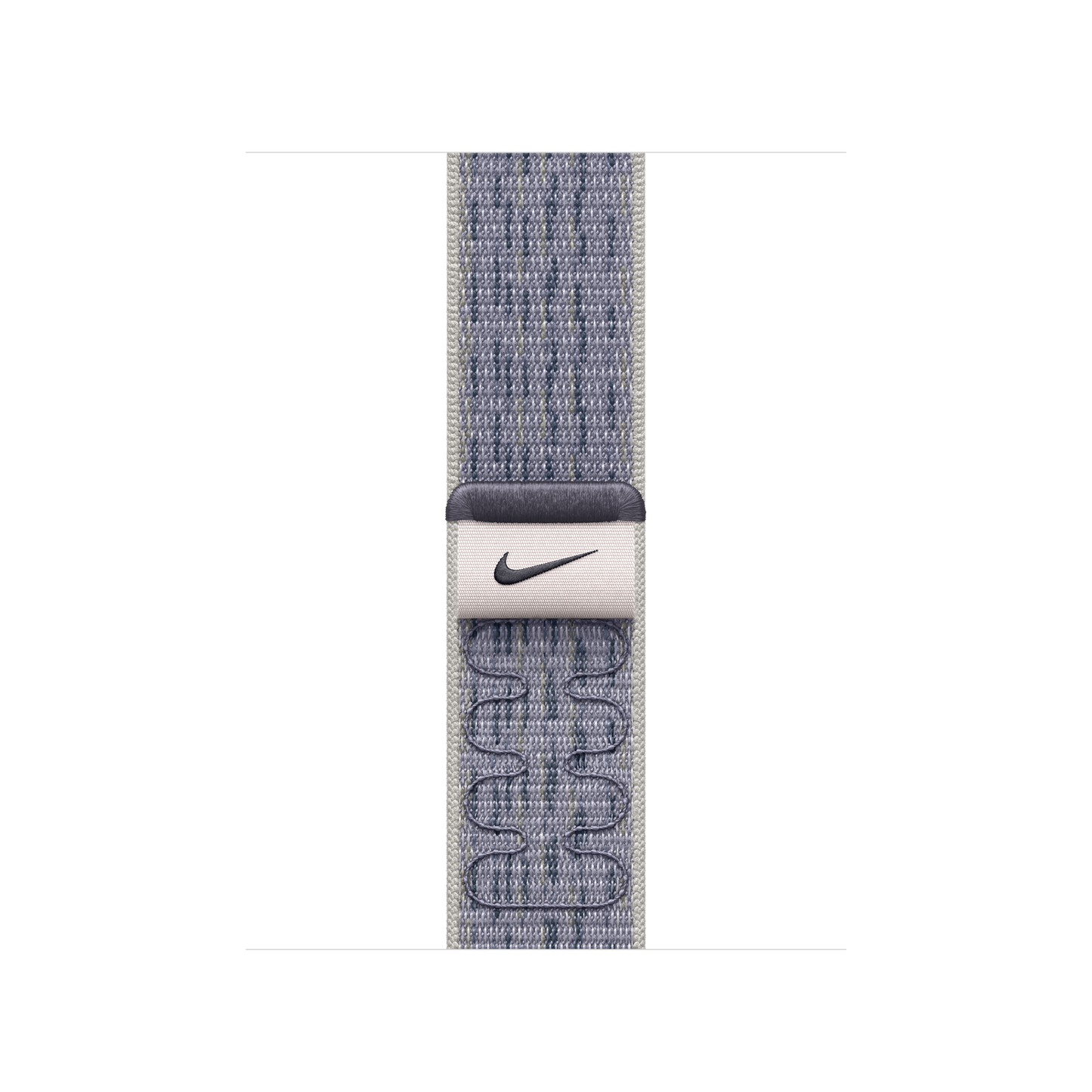 Apple Watch 38/40/41mm šedo-modrý provlékací sportovní řemínek Nike - iSTYLE CZ
