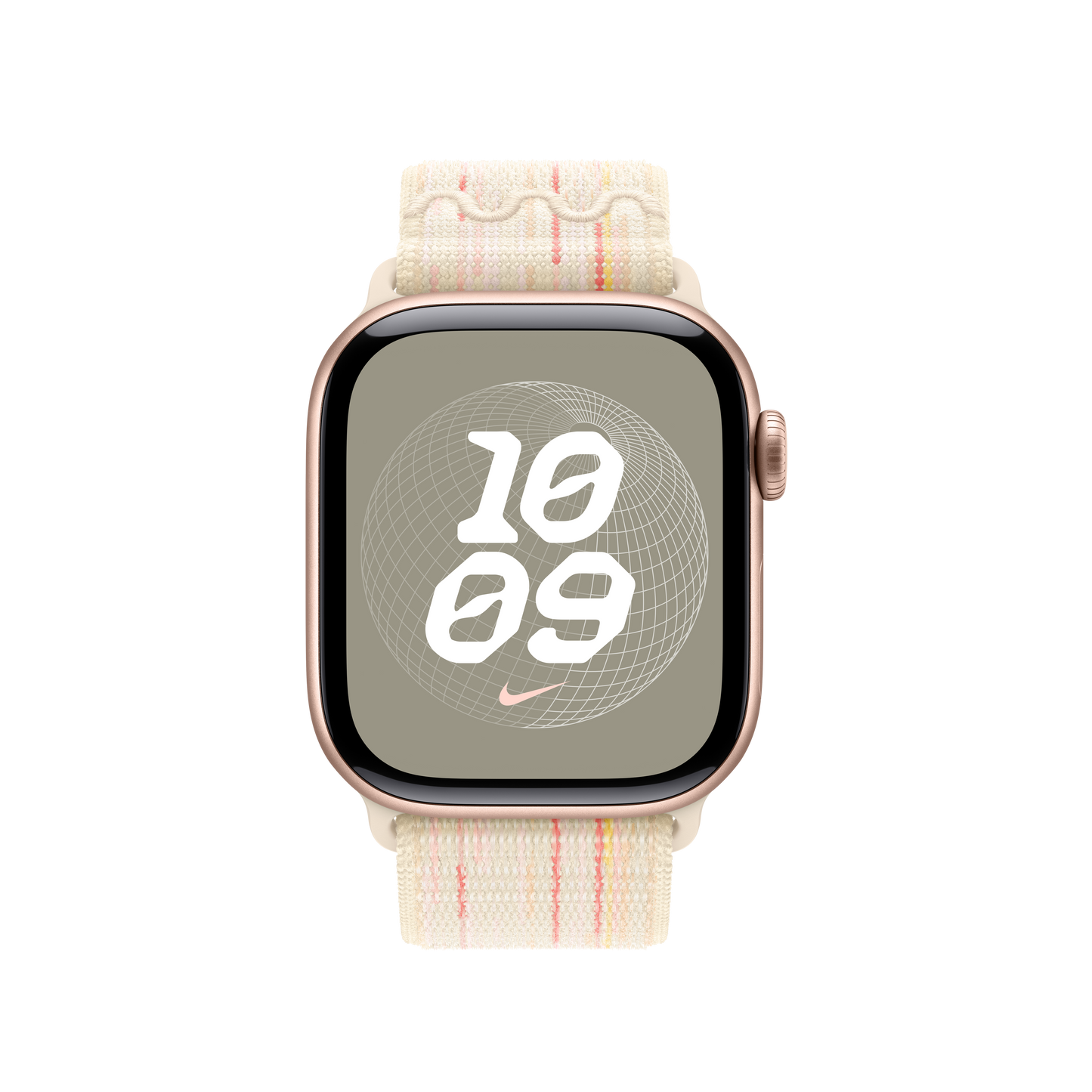 Apple Watch 38/40/41mm hvězdně bílý / růžový provlékací sportovní řemínek Nike - iSTYLE CZ