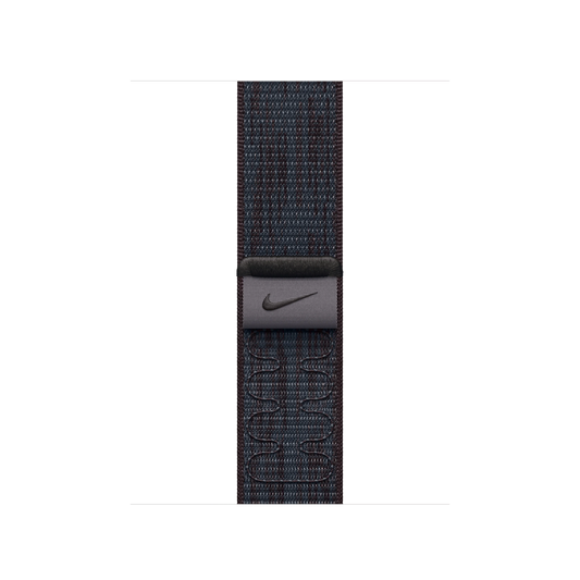 Apple Watch 38/40/41/42mm černo-modrý provlékací sportovní řemínek Nike - iSTYLE CZ