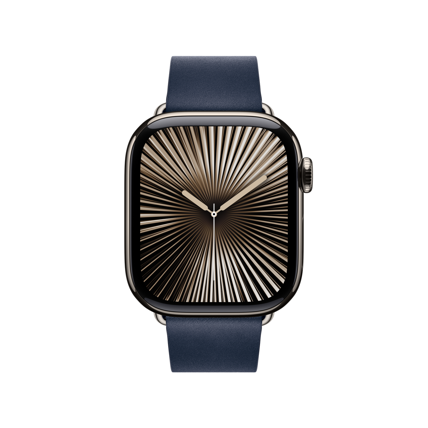 Apple Watch 38/40/41/42mm temně modrý řemínek s moderní přezkou – malý - iSTYLE CZ