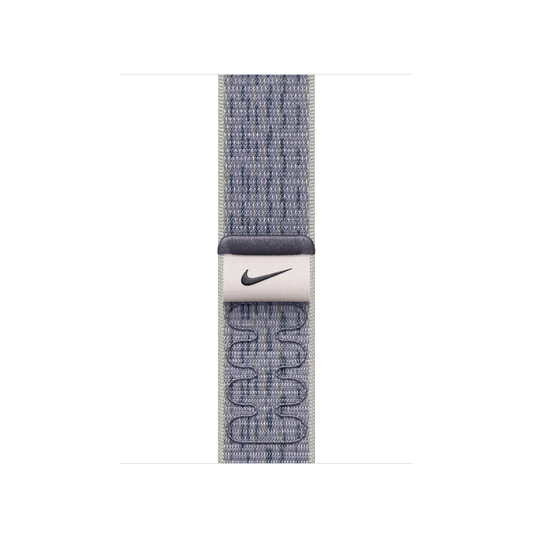 Apple Watch 38/40/41/42mm šedo-modrý provlékací sportovní řemínek Nike - iSTYLE CZ