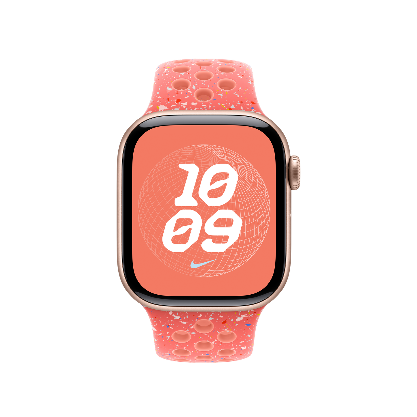 Apple Watch 38/40/41/42mm žhavě oranžový sportovní řemínek Nike - M/L - iSTYLE CZ