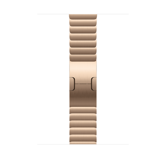 Apple Watch 44/45/46/49mm zlatý článkový tah - iSTYLE CZ