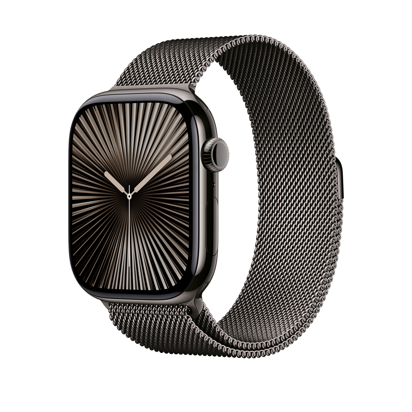 Apple Watch 44/45/46/49mm břidlicově šedý milánský tah – S/M - iSTYLE CZ