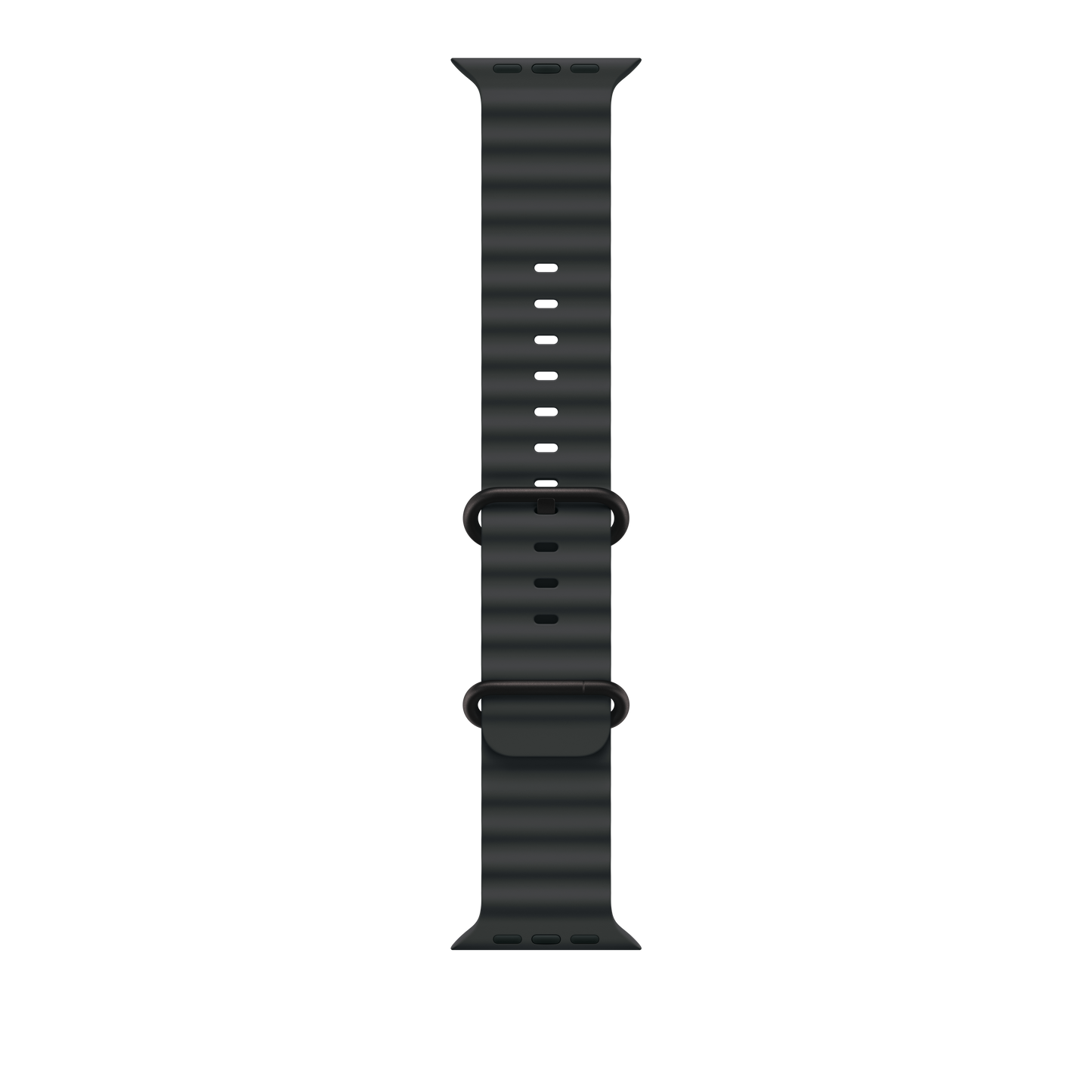Apple Watch 44/45/46/49mm černý Oceánský řemínek – provedení z černého titanu - iSTYLE CZ