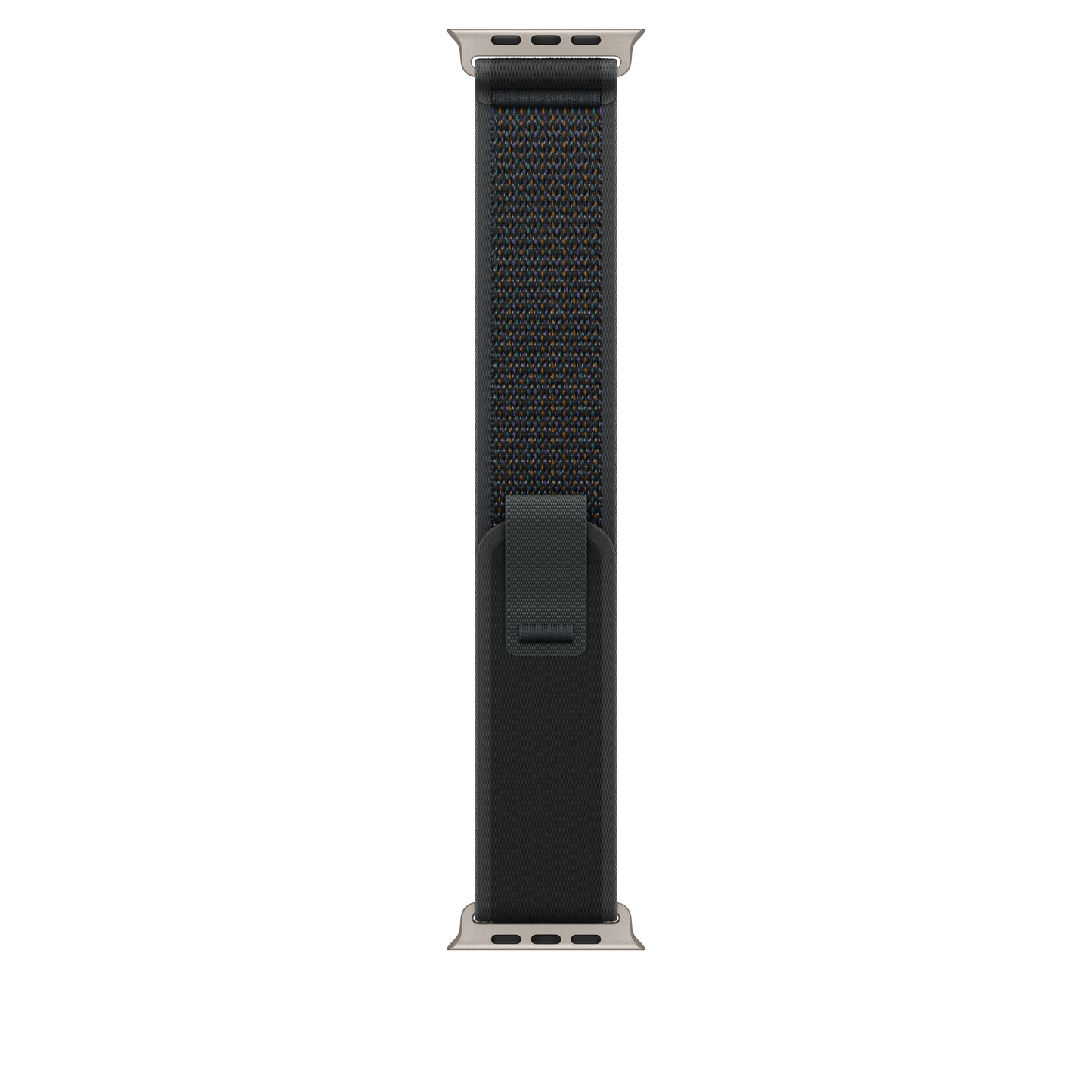 Apple Watch 44/45/46/49mm černý Trailový tah – M/L – provedení z přírodního titanu - iSTYLE CZ