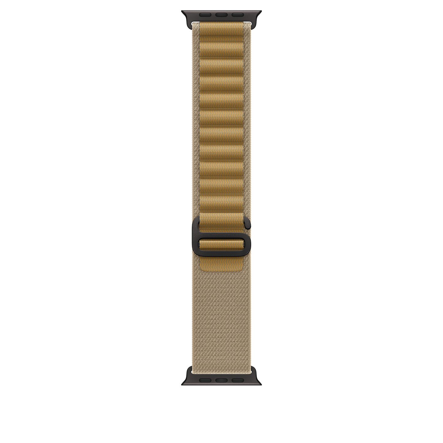 Apple Watch 44/45/46/49mm žlutohnědý Alpský tah - malý – provedení z černého titanu - iSTYLE CZ