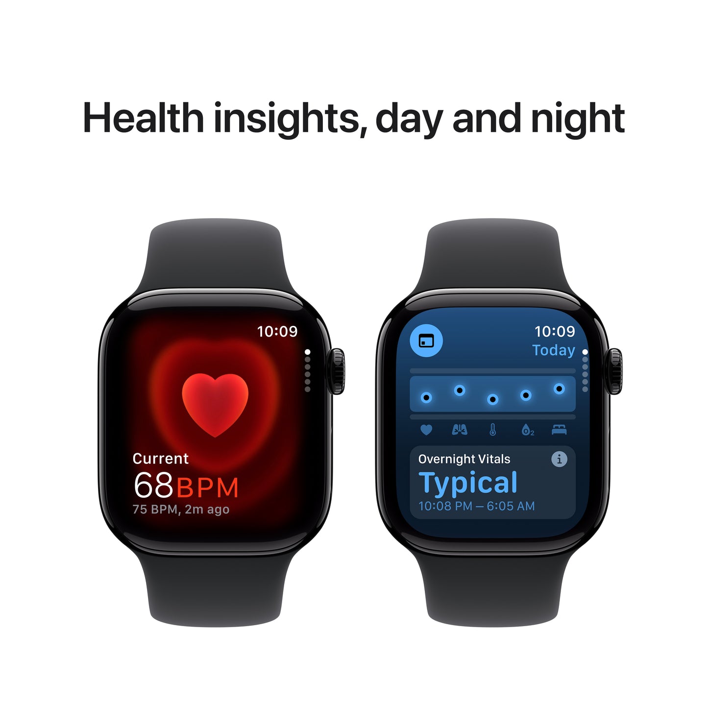 Apple Watch Series 10 GPS 42mm klavírně černé hliníkové pouzdro s černým sportovním řemínkem - S/M - iSTYLE CZ