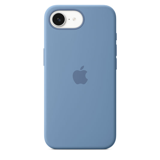 Apple silikonový kryt na iPhone 16e – ledově modrý - iSTYLE CZ