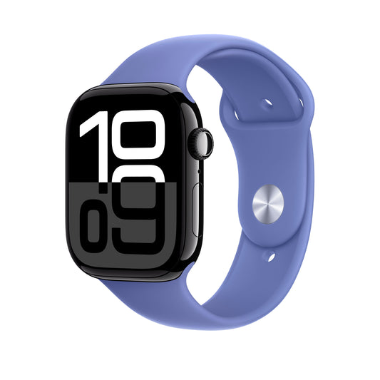 Apple 44/45/46/49 mm barvínkově fialový sportovní řemínek – S/M - iSTYLE CZ