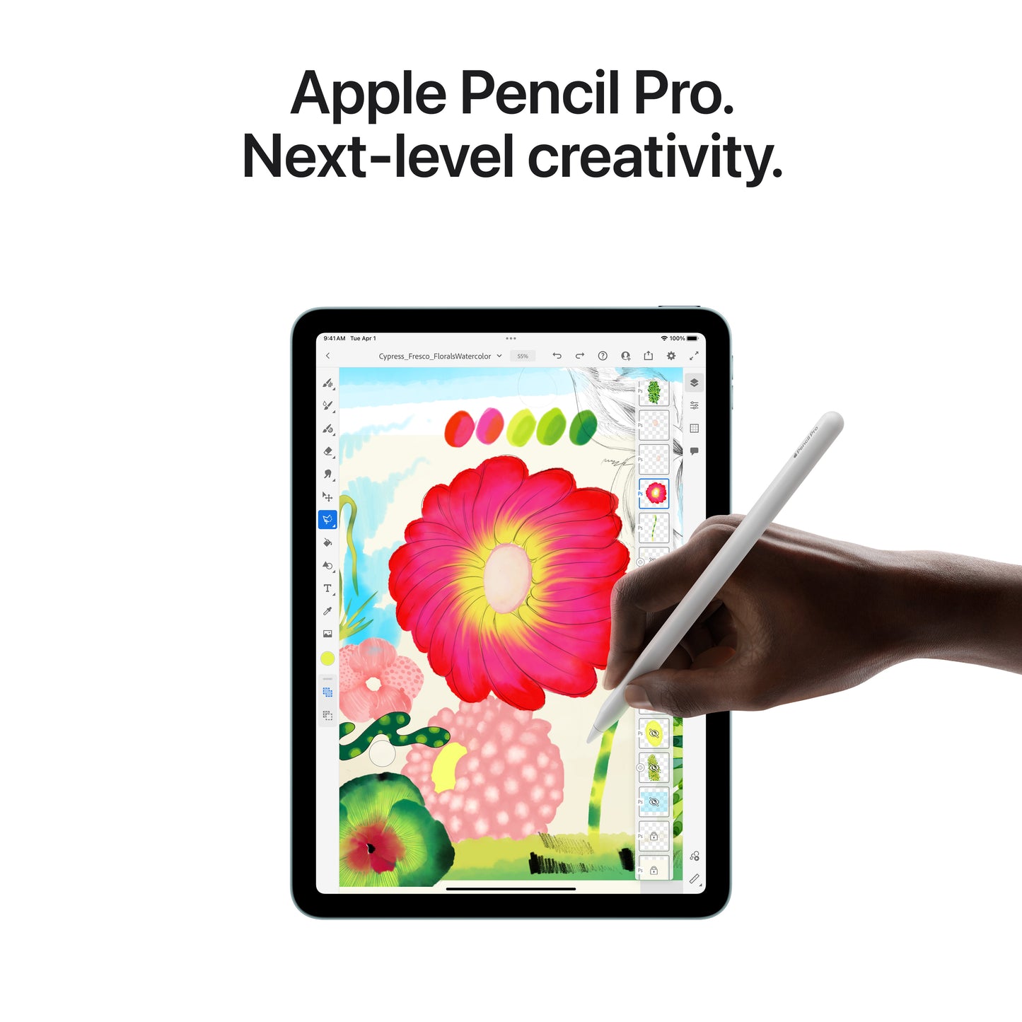 Apple 13palcový iPad Air Wi-Fi 128GB - fialový - iSTYLE CZ