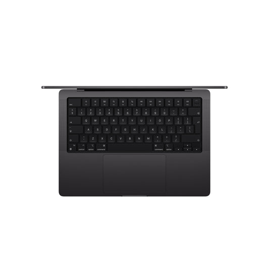 MacBook Pro 14,2", Apple M4 Pro 12jádrové CPU, 16jádrové GPU, 24GB, 512GB SSD, CZ - vesmírně černý (renovovaný) - iSTYLE.cz