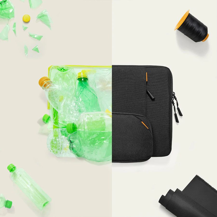 Pouzdro s brašnou pro MacBook 16" tomtoc Sleeve Kit - černé - iSTYLE CZ