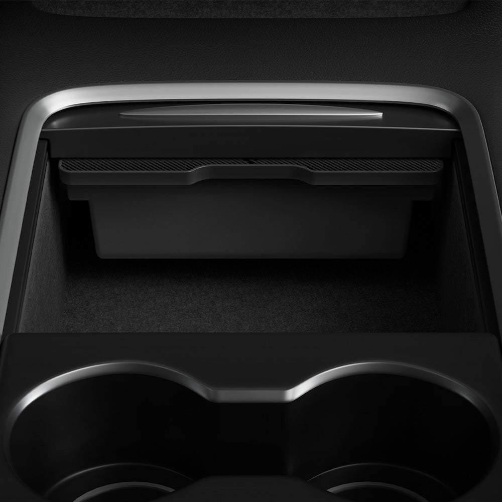 Organizér pro středovou konzoli Spigen Tesla Center Console Organizer - černý - iSTYLE CZ