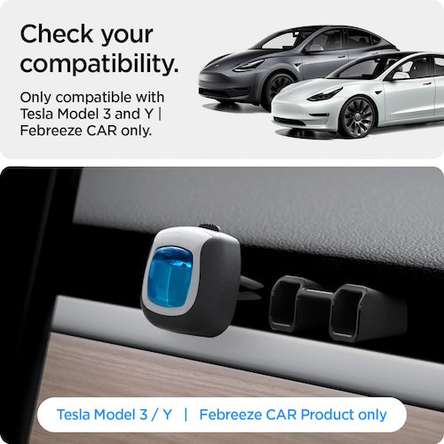 Osvěžovač vzduchu do Tesly Spigen Tesla Air freshener Adapter - černý - iSTYLE CZ