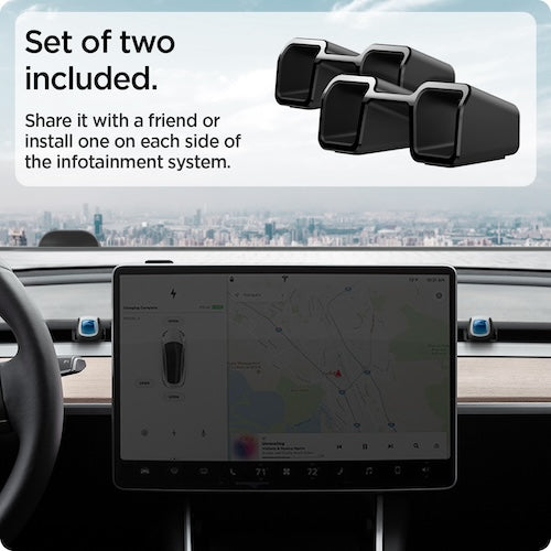 Osvěžovač vzduchu do Tesly Spigen Tesla Air freshener Adapter - černý - iSTYLE CZ