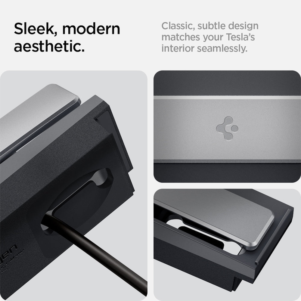 Stanice na organizaci kabelů Spigen Tesla Cable Organizer Station - černá - iSTYLE CZ