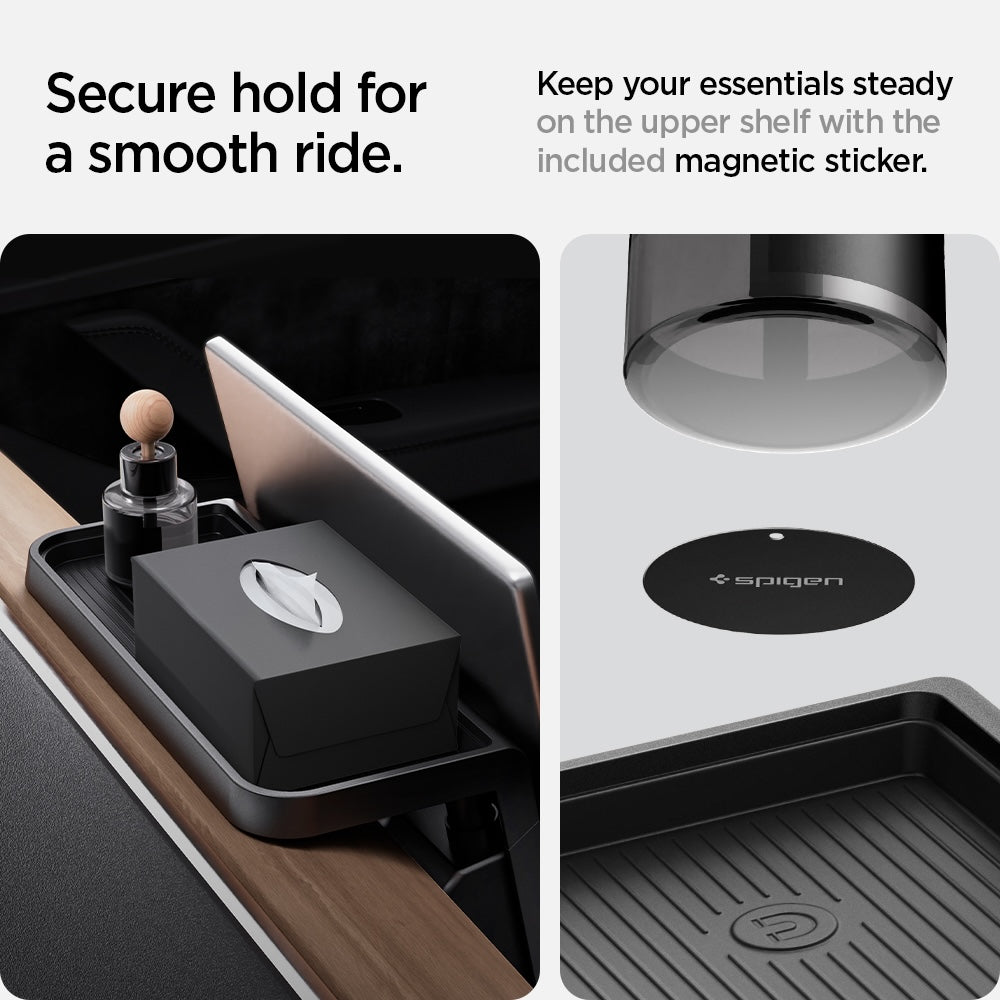 Organizér Spigen Tesla Under Screen Storage Organize - černý - iSTYLE CZ