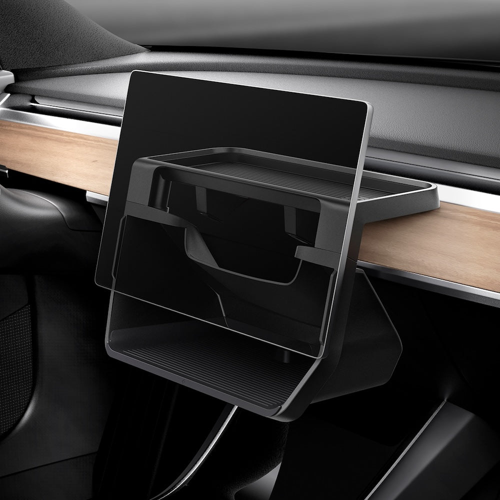 Organizér Spigen Tesla Under Screen Storage Organize - černý - iSTYLE CZ
