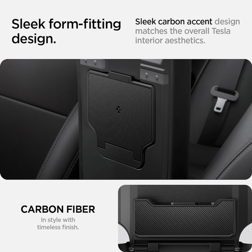 Velký skrytý úložný box Spigen Tesla Center Console Organizer Hidden Storage Box - černý - iSTYLE CZ