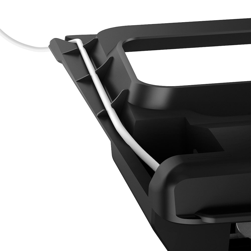 Nabíjecí stanice Spigen Tesla 3 in 1 Wireless Charging Hub Mount - černá - iSTYLE CZ