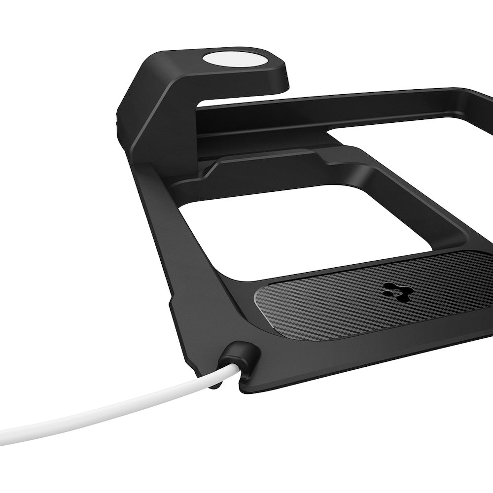 Nabíjecí stanice Spigen Tesla 3 in 1 Wireless Charging Hub Mount - černá - iSTYLE CZ