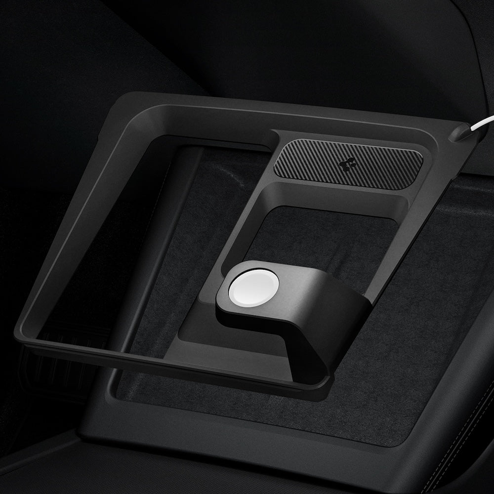 Nabíjecí stanice Spigen Tesla 3 in 1 Wireless Charging Hub Mount - černá - iSTYLE CZ