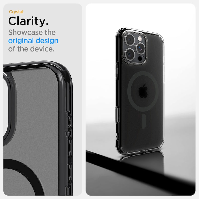 MagSafe kryt pro iPhone 16 Pro Spigen Ultra Hybrid T-series - černý - iSTYLE CZ