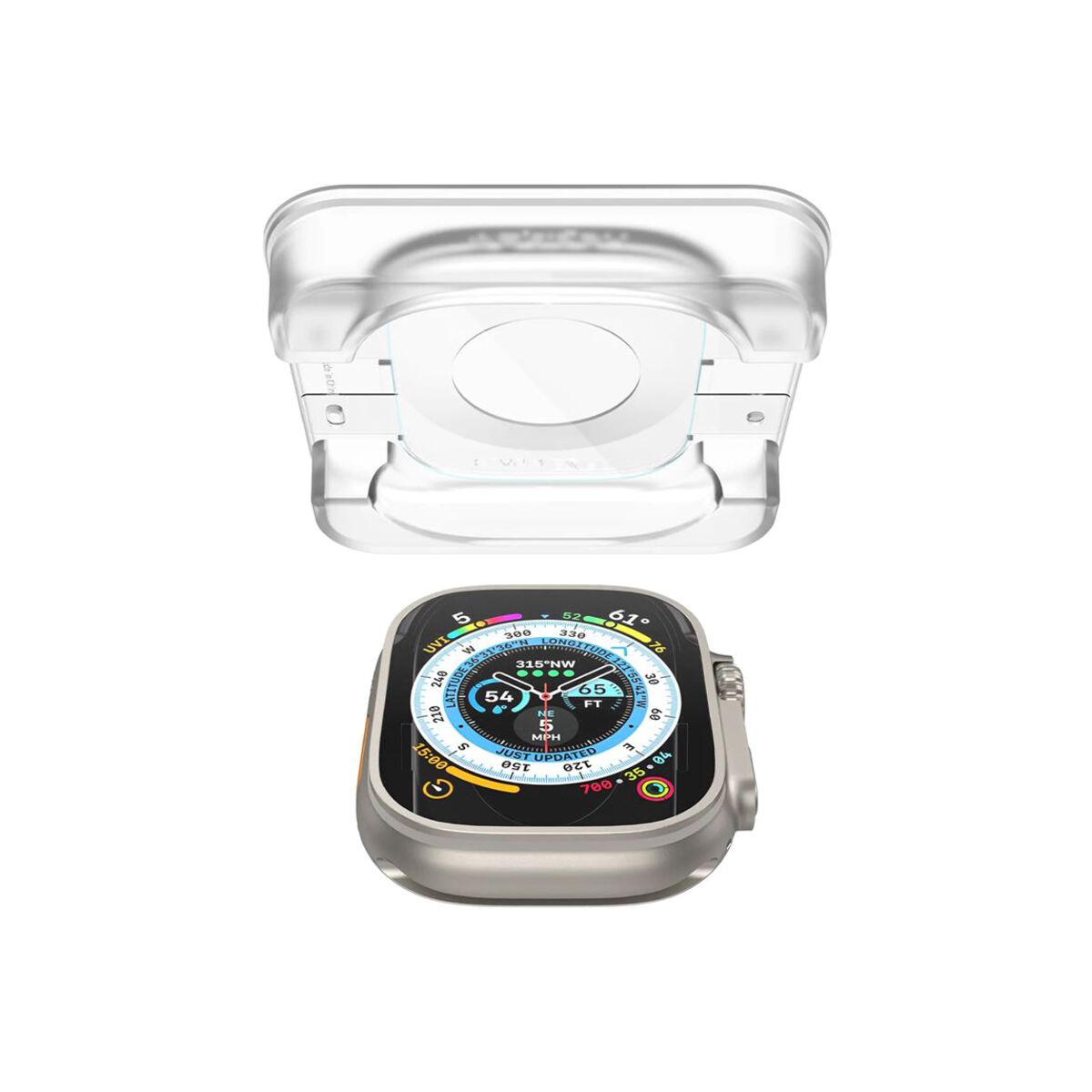 Ochranné sklo pro Apple Watch Ultra 49mm Spigen Glass EZ Fit 2 - iSTYLE CZ