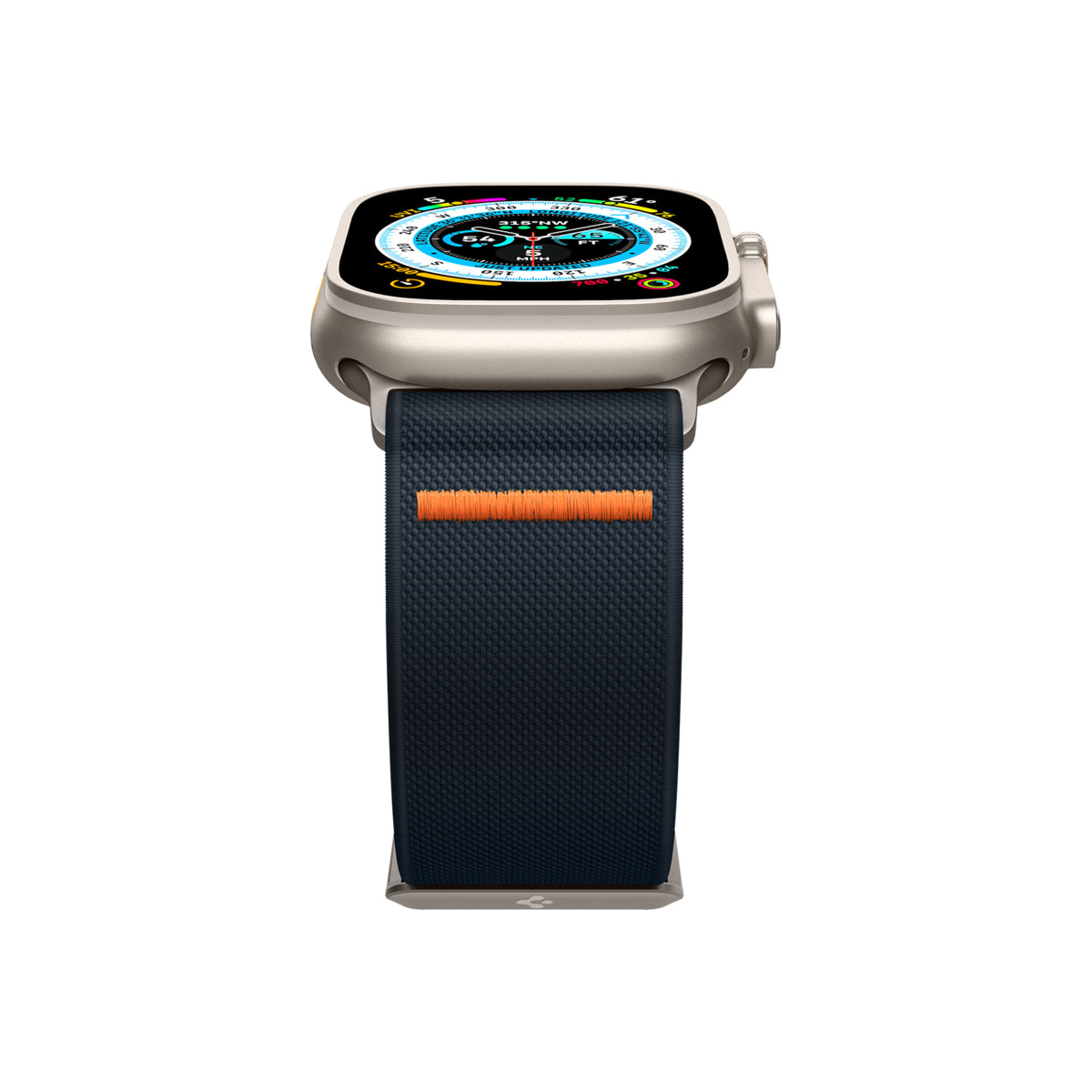 Řemínek pro Apple Watch 42/44/45/49mm Spigen Lite Fit Ultra - modrý - iSTYLE CZ