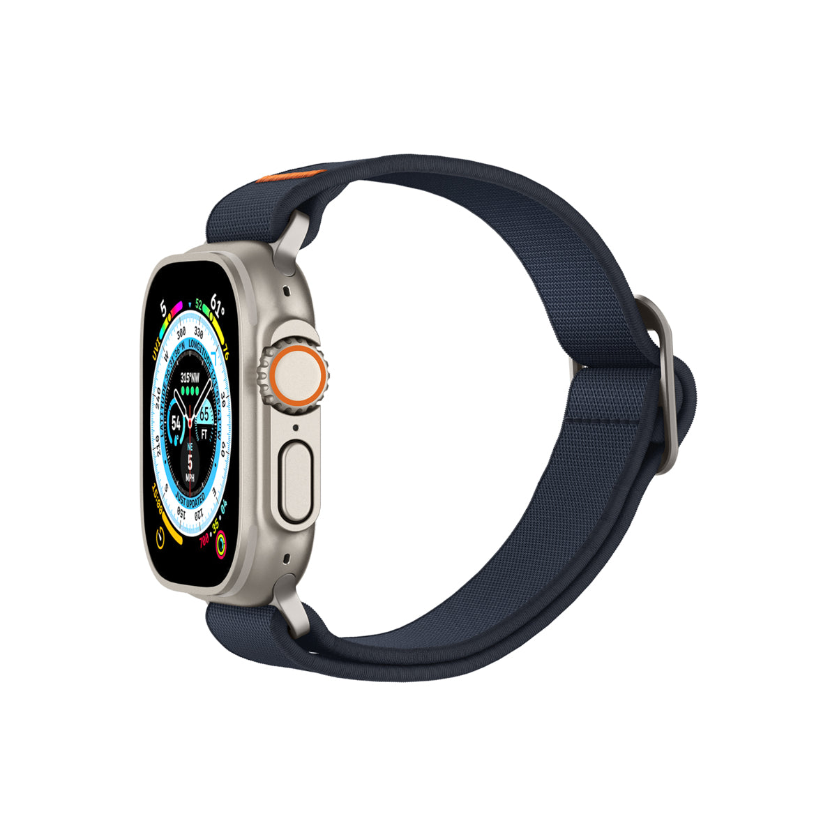 Řemínek pro Apple Watch 42/44/45/49mm Spigen Lite Fit Ultra - modrý - iSTYLE CZ
